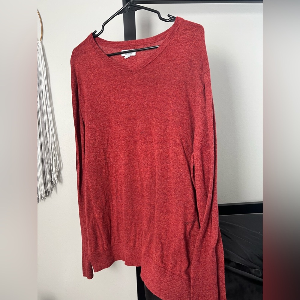 Mens Croft and Barrow V neck Sweater